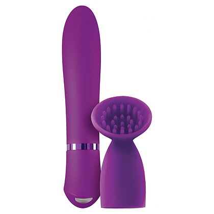 Vibrator Cu Manșon Clitoridian Inya Blossom Mov