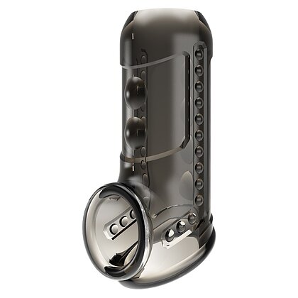 Pretty Love Manșon Texturat TPE — Soft și Waterproof Gri