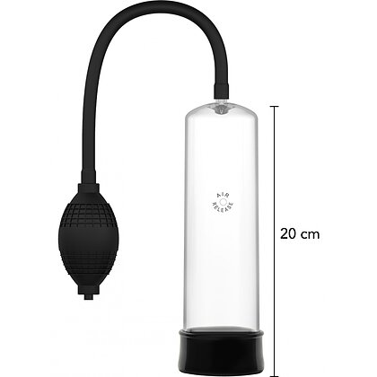 Hidden Desire Rising Star — Pompă Manuală Discretă 18 cm Negru