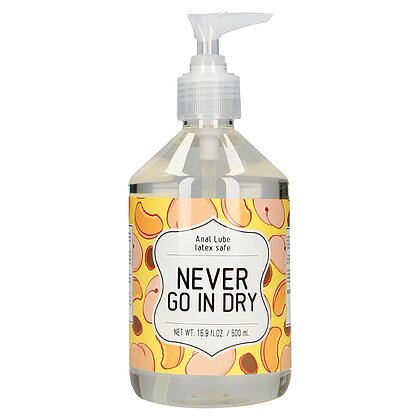 Lubrifiant Anal pe Bază de Apă Never Go In Dry