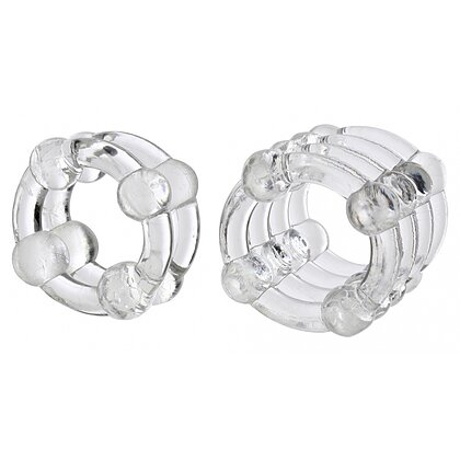 Set Inele Pentru Penis Colț Transparent