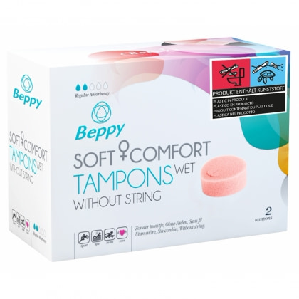 Beppy Soft Comfort Wet Tampon Intern Invizibil,