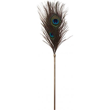 Taboom Dona Peacock Tickler Pene Păun Roz Auriu 27 cm