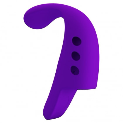 Pretty Love Gorgon Vibrator Pentru Deget Reîncărcabil 10 Moduri Mov