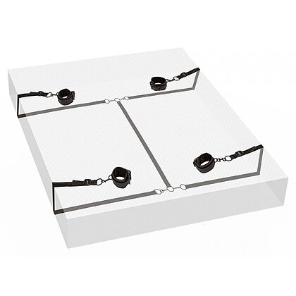 Set Restricții Sub Saltea Boundless Negru