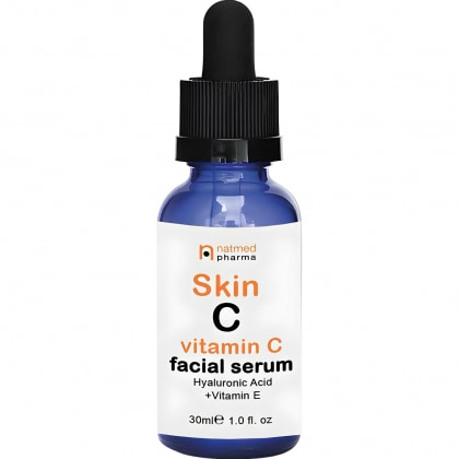 Ser Facial Cu Vitamina C și Acid Hialuronic