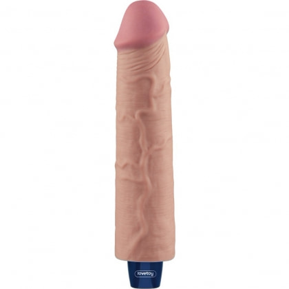 Lovetoy Real Softee 9.5 - Vibrator Reîncărcabil, 10 Moduri