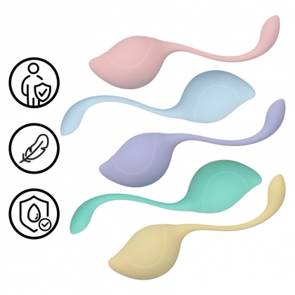 Loveline Pelvic Stem – Kit Kegel 5 Greutăți Discret Multicolor