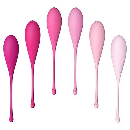 Set Bile Vaginale Tonifiere Mușchi Pelvieni Roz