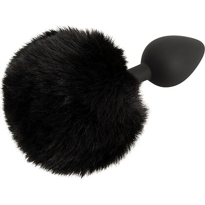 Coada Pufoasă Plug M You2Toys – Discret, Negru, silicon