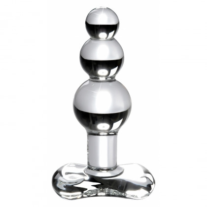Anal Plug Din Sticlă Icicles No 47 Transparent