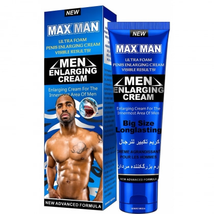 Cremă Mărire Penis Maxman Albastru