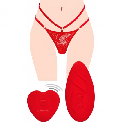 Divine Panty Vibe Roșu