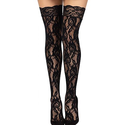 Dresuri Leg Avenue Rose Lace Negru