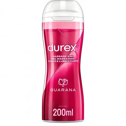 Durex Gel Masaj Stimulant 2 în 1 Guarana