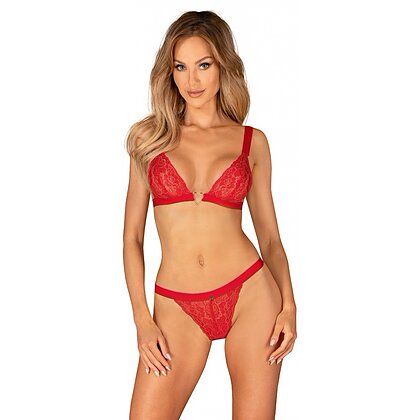 Set Obsessive Elianes 2 Piese Roșu