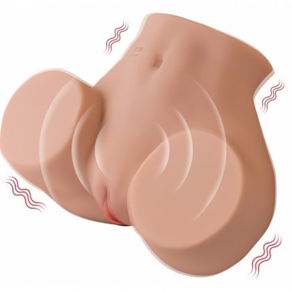 Masturbator Vibrator Realist Mistress cu Sâni și Orificiu