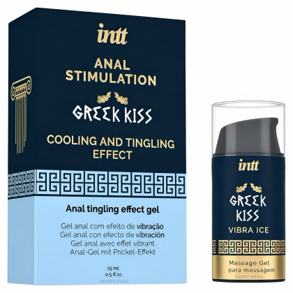 Gel Greek Kiss Relaxare Anală Efect Vibrație și Răcire