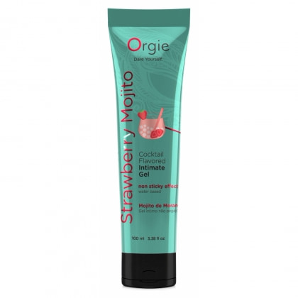 Gel Lubrifiant cu Aromă Strawberry Mojito Orgie