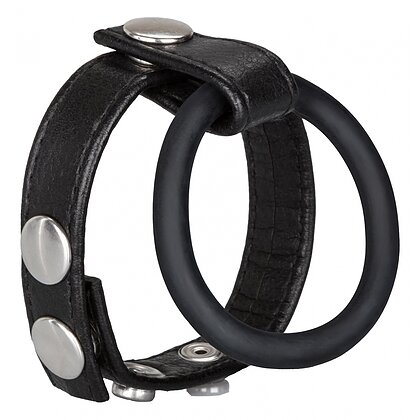 Inel Erecție Ball Spreader Negru