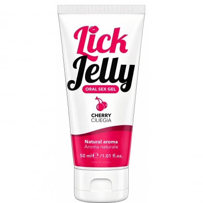 Lubrifiant Lick Jelly cu Aromă de Cireșe