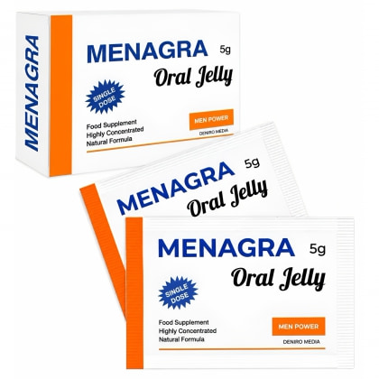 Jeleu Erecție Rapidă Menagra 2 pliculețe