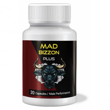 Capsule Mad Bizzon Plus pentru Erecție Mai Puternică 20buc