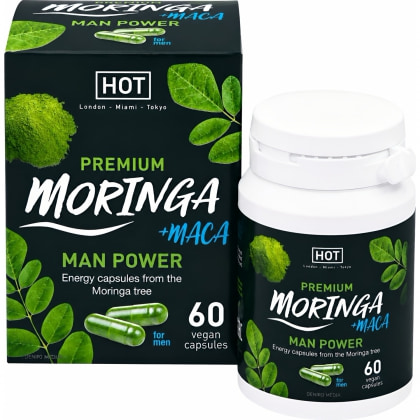 Moringa Power Man Caps
