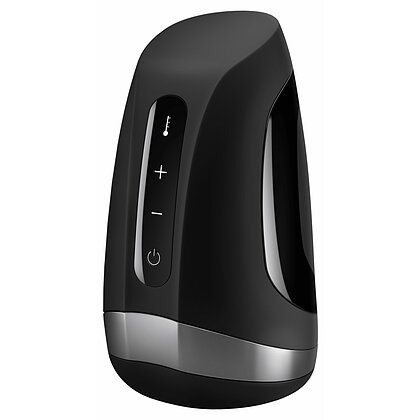 Masturbator Satisfyer Cu Vibrație Pulsație Și Încălzire Negru