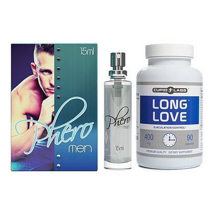 Pachet Parfum Feromoni Pheromen Și Pastile Ejaculare Precoce Long Love