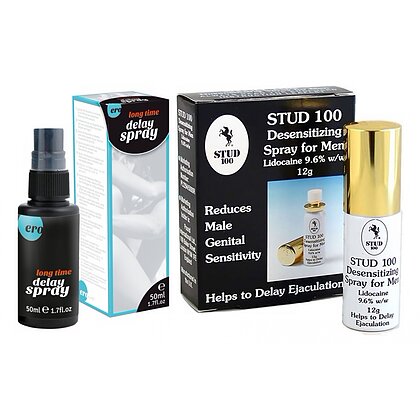 Pachet Spray HOT Delay 50 ml + Spray Stud 100 Original