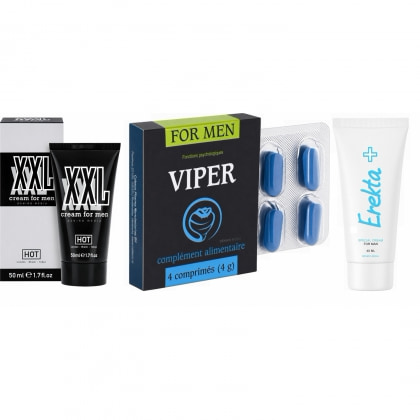 Pachet Putere Max: Kit pentru virilitate instantă