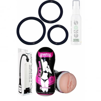 Pachet Plăcere Intensă — Kit 4-în-1 pentru Performanță