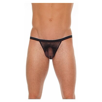 Chilot Amorable Ethan Transparent Negru