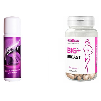 Pachet Crema Marire Sani Female Booster + Pastile Marirea Sanilor Big Breast 60buc