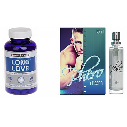 Pachet Parfum Feromoni Pheromen Și Pastile Ejaculare Precoce Long Love