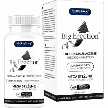 Pastile BigErection Pentru Erecții Puternice 60buc