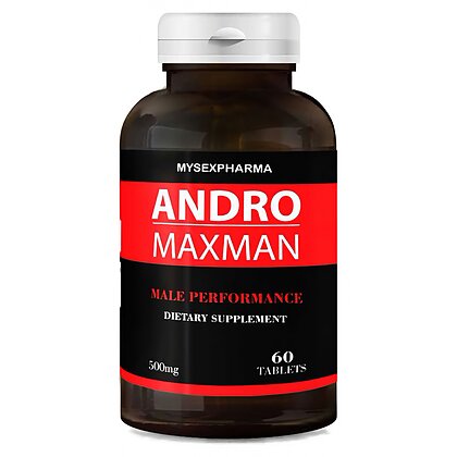 Pastile Pentru Mărirea Penisului Andro MaxMan 60buc