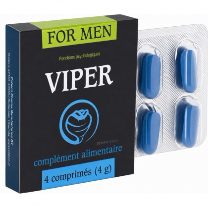 Pilule Putere Viper FR Activator Performanță 4buc