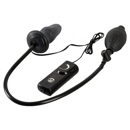 Plug Anal Ajustabil Cu Vibrații Funny Hills Negru