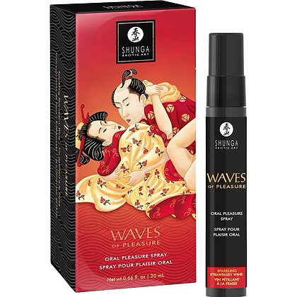 Shunga Waves Of Pleasure — Spray Căpșuni Spumante