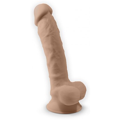 Silexd Dildo Realist 20 cm, 10 Funcții, Reîncărcabil