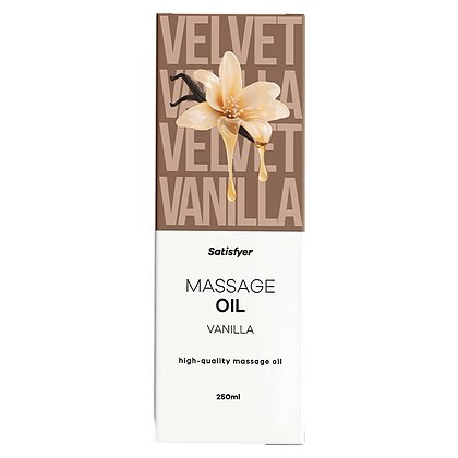 Ulei Masaj Satisfyer Vanilie — Piele Catifelată