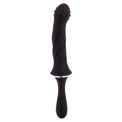 X Men Plug Anal Vibrant Black II 3 Moduri 10 Trepte Negru