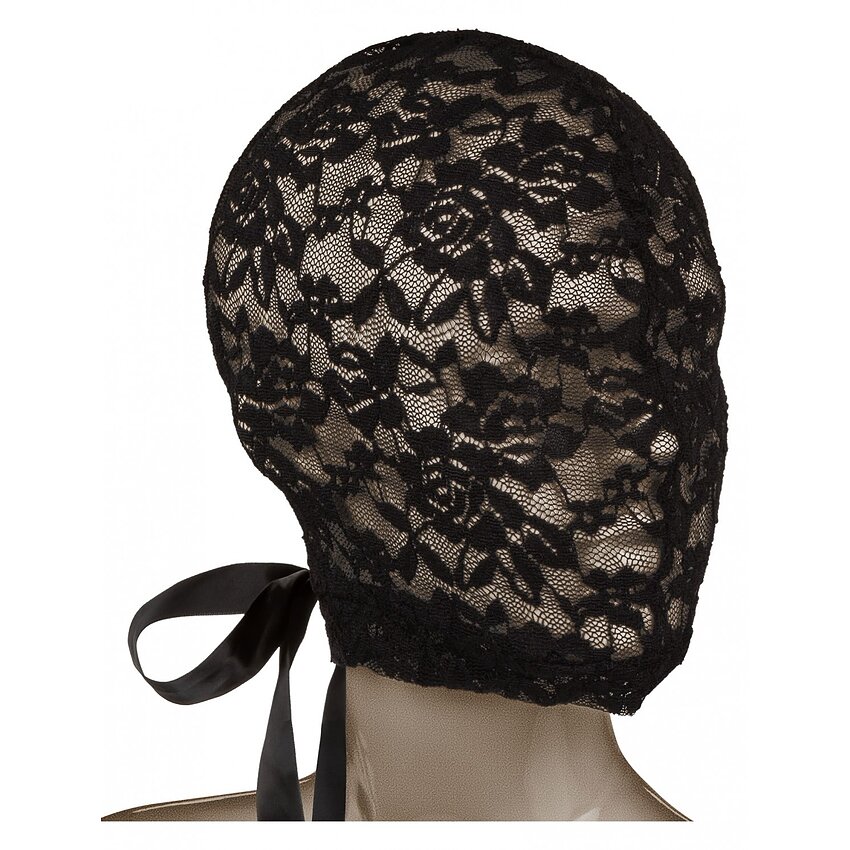 Mască Scandal Corset Lace Negru
