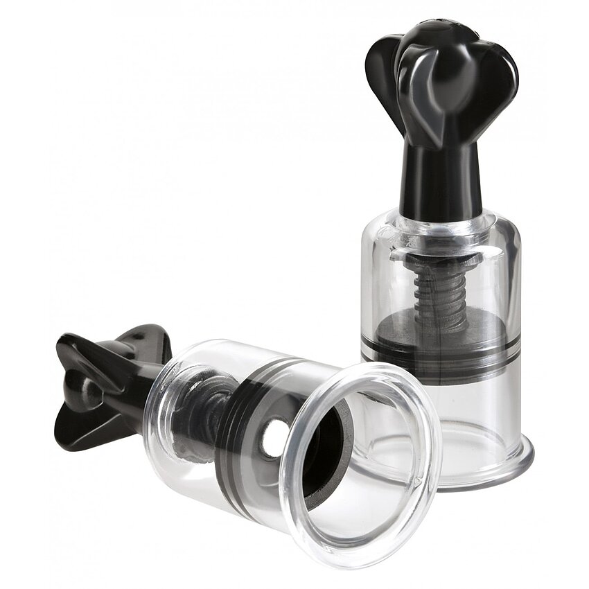 Ventuză Cu Vacuum Pentru Sfârcuri Pipedream Negru