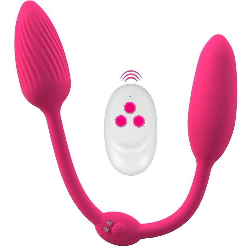 Sweet Smile Double Pleasure Love Balls 2 X 10 Moduri Roz