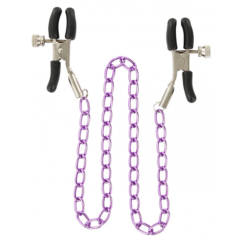 Cleme Pentru Sfârcuri ToyJoy Argintiu