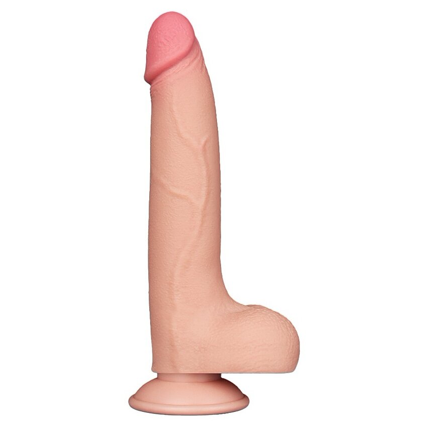 LoveToy Sliding Skin Dildo 20 cm – Realist, Ventuză