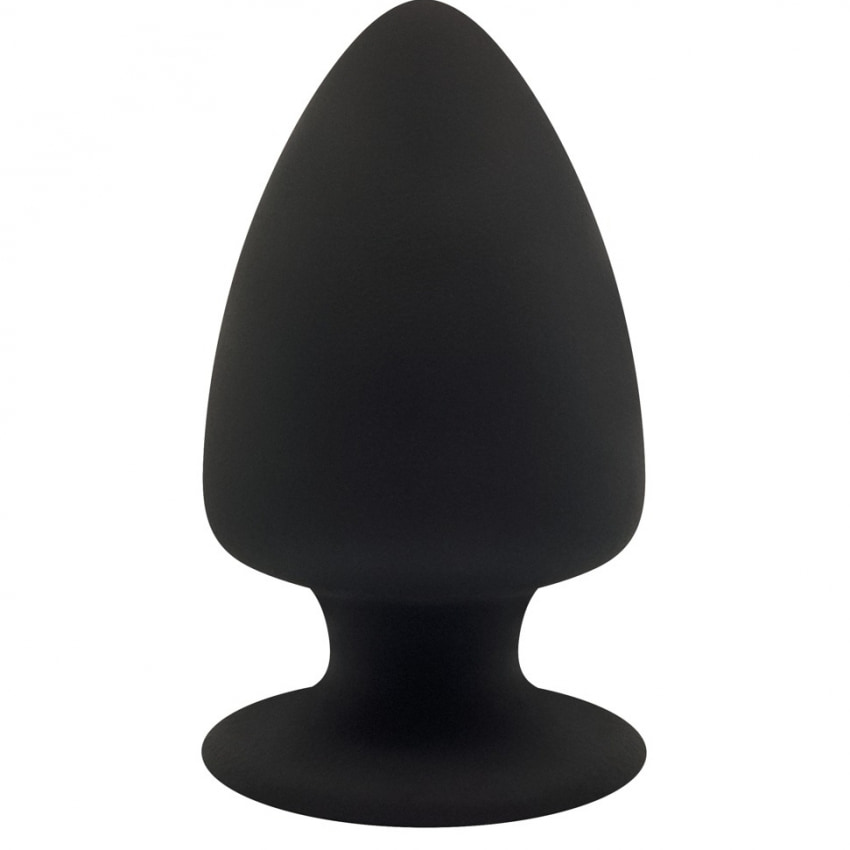 SILEXD Plug Anal Premium L – silexpan Ø7.2 cm Negru